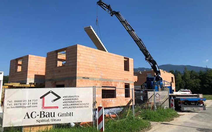 Neubau von AC-Bau GmbH aus Spittal an der Drau